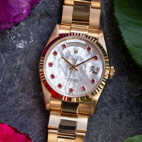 ruby dial rolex vintage|vintage rolex dials for sale.